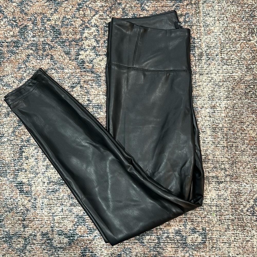 Rachel Zoe Black Faux Leather Leggings